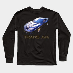 Trans Am - 4th Gen - Black & Gold - Bird Long Sleeve T-Shirt